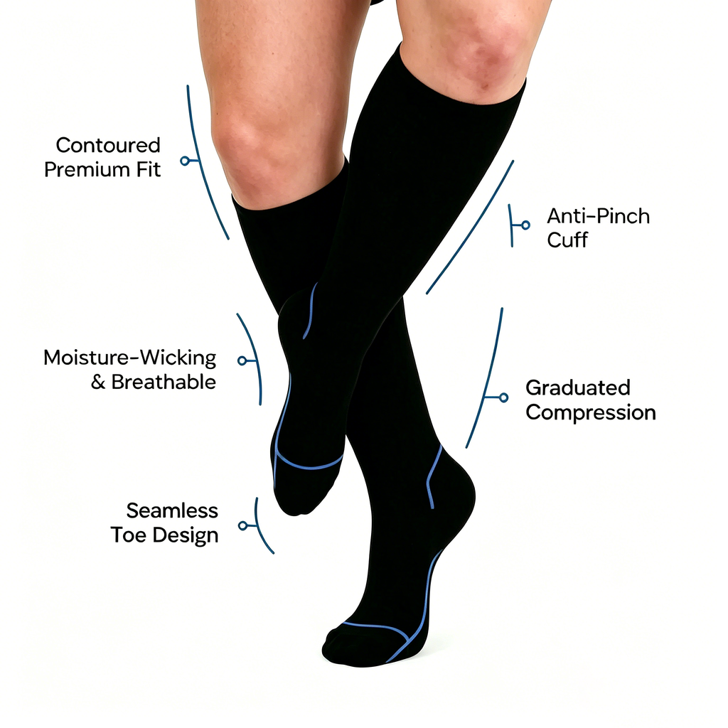 Bamboo Compression Socks
