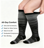 Stripes Compression Socks