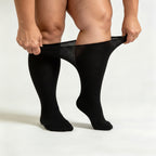 Extra Wide Toeless Compression Socks