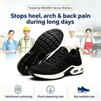 12-Hour Shift Shoes for All-Day Foot, Knee & Back Pain Relief