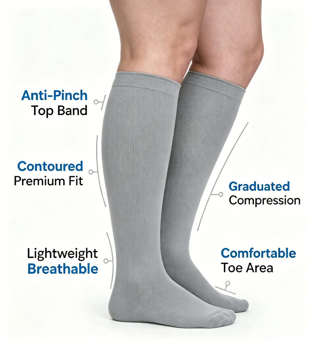 Original Wide Compression Socks