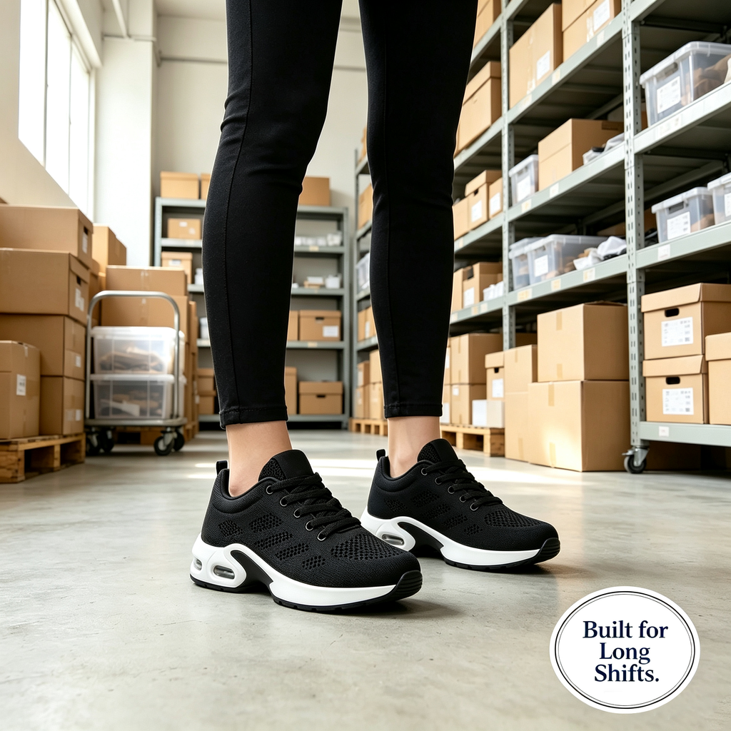 12-Hour Shift Shoes for All-Day Foot, Knee & Back Pain Relief