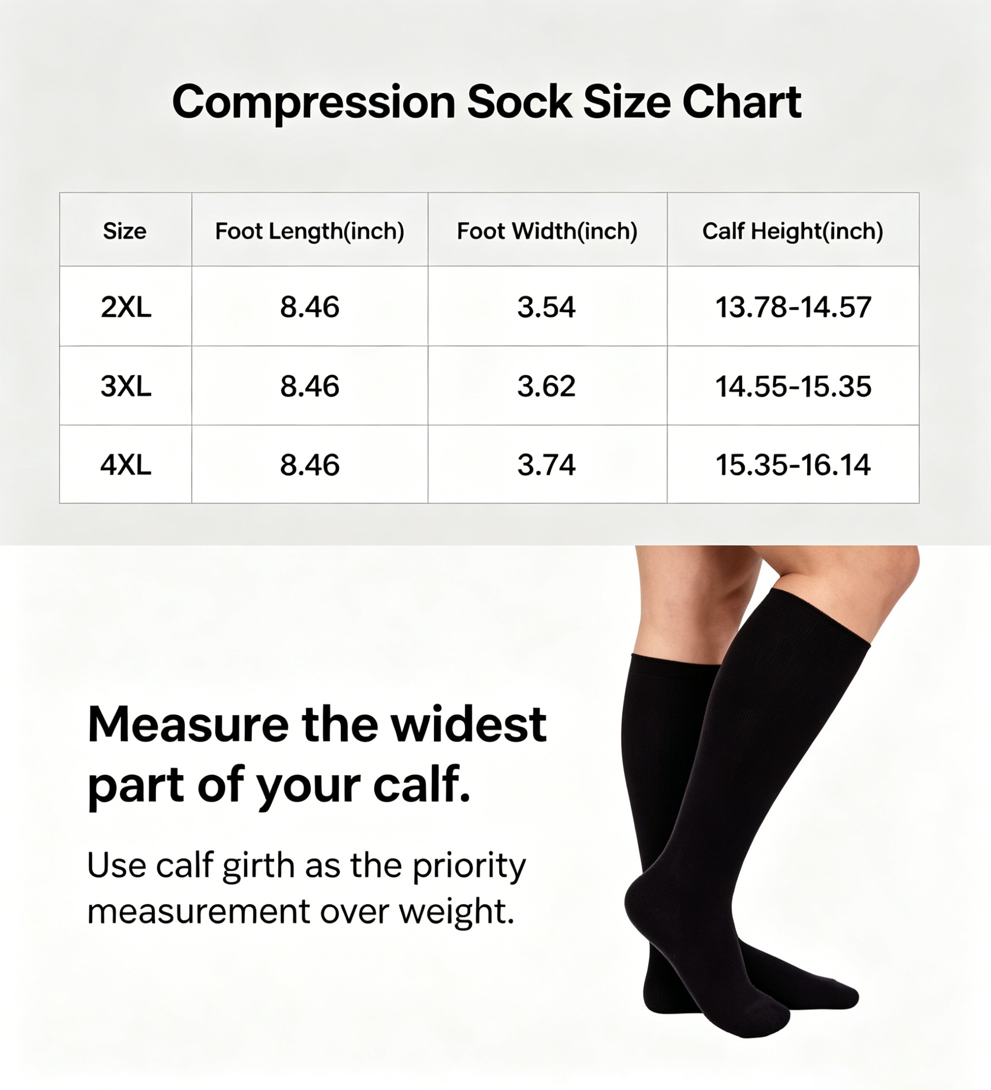 Original Wide Compression Socks