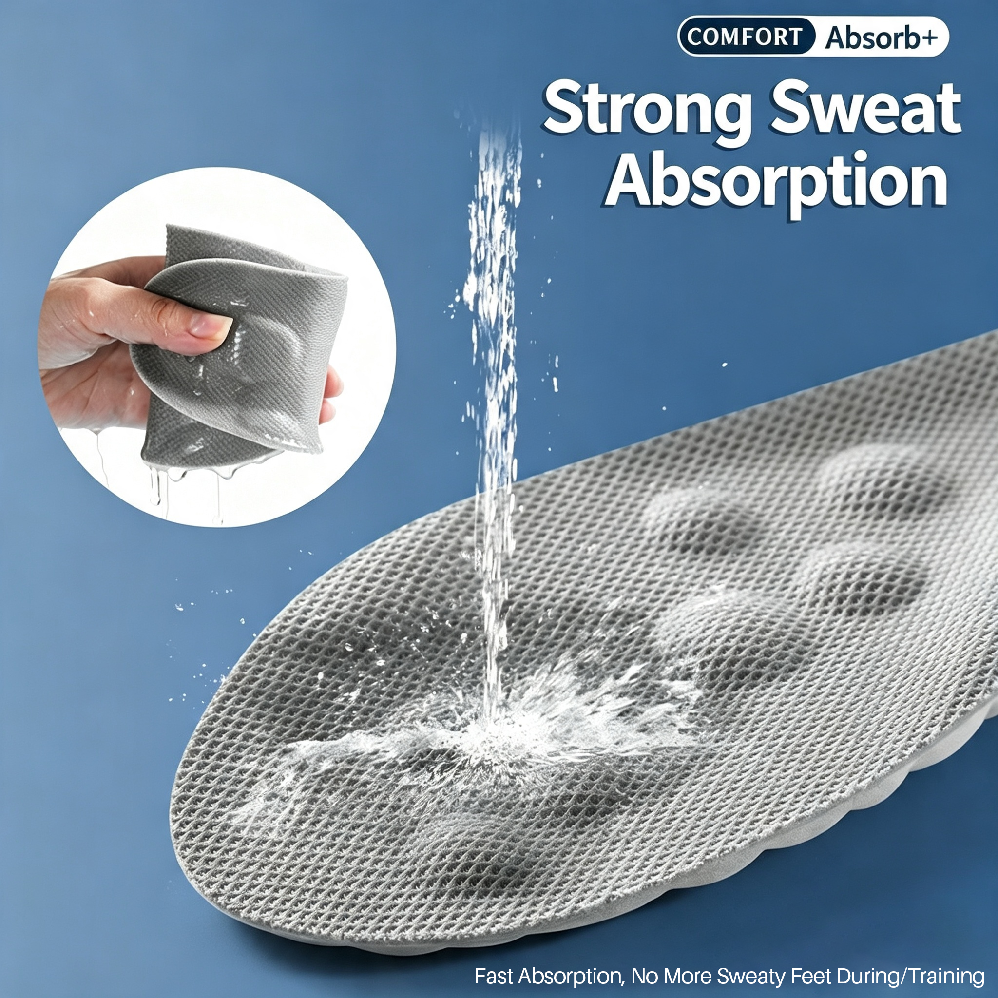 Massage Insoles - Pain relieving foot pads