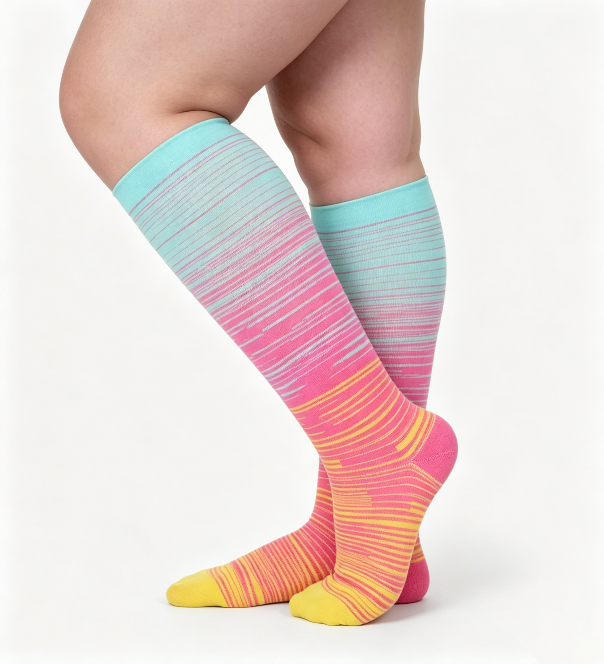Stripes Compression Socks
