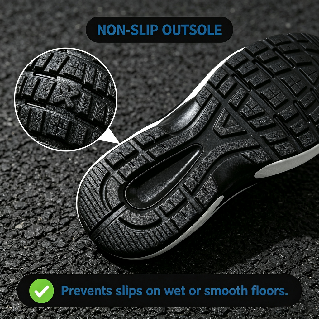 12-Hour Shift Shoes for All-Day Foot, Knee & Back Pain Relief