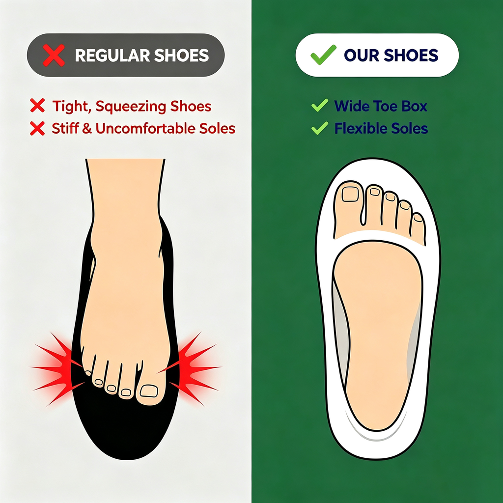 12-Hour Shift Shoes for All-Day Foot, Knee & Back Pain Relief