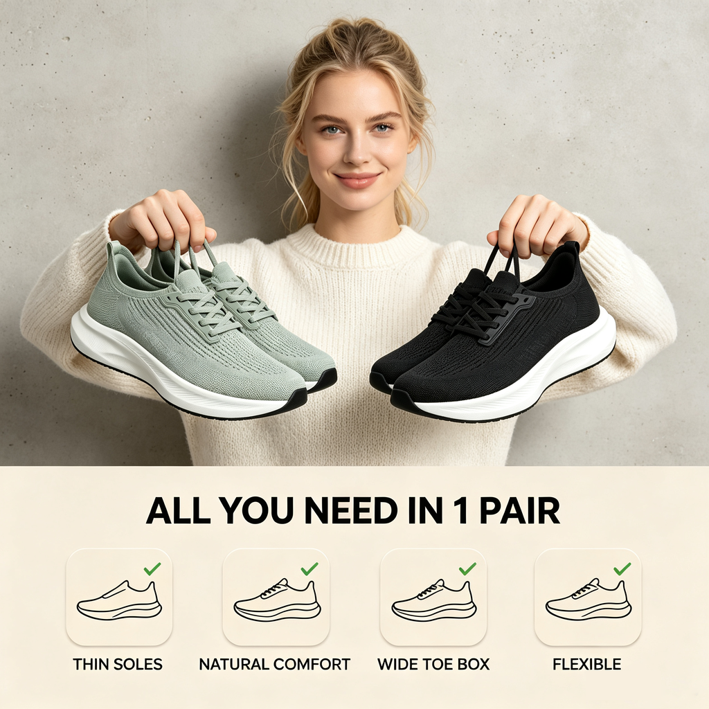 Casual Plus-Size Sneakers