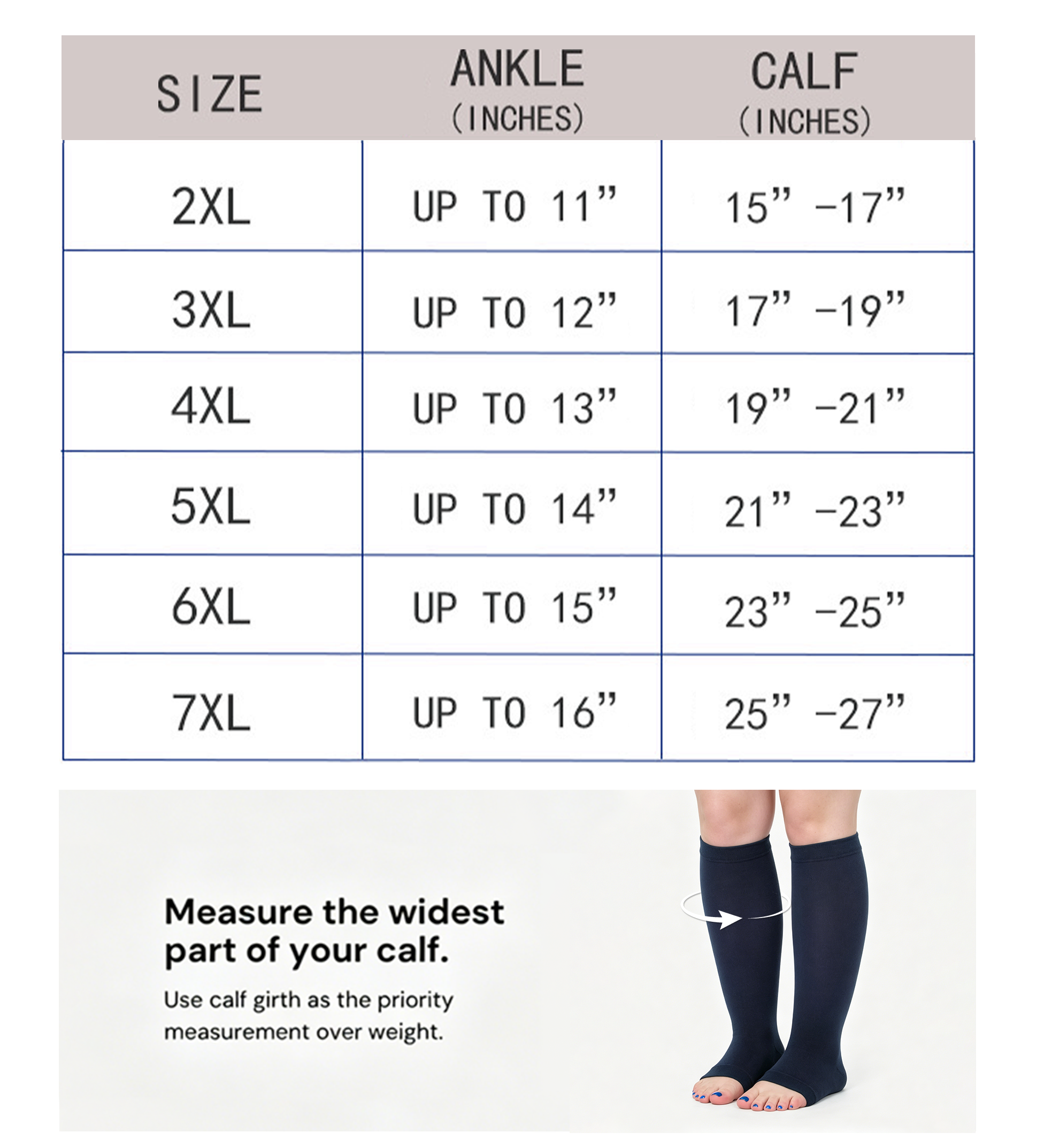 Toeless Compression Socks