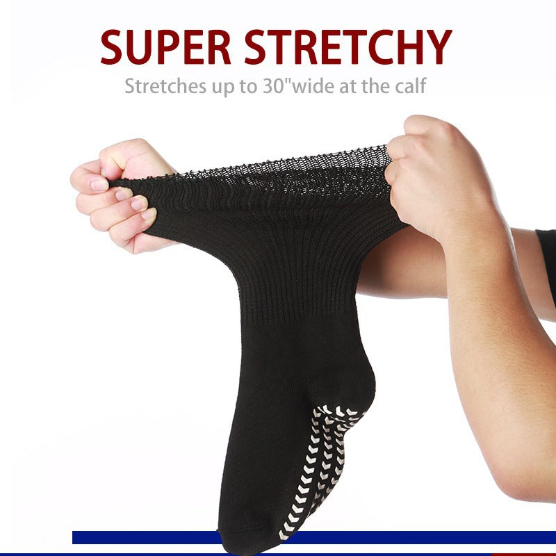 Extra Wide Toeless Compression Socks