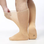 Extra Wide Toeless Compression Socks
