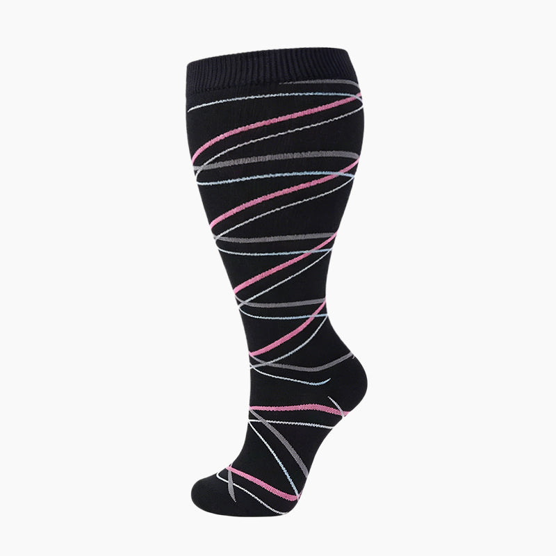 Plus-Size Compression Socks