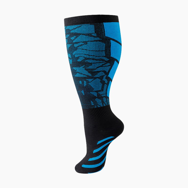 Plus-Size Compression Socks for Running and Fitness