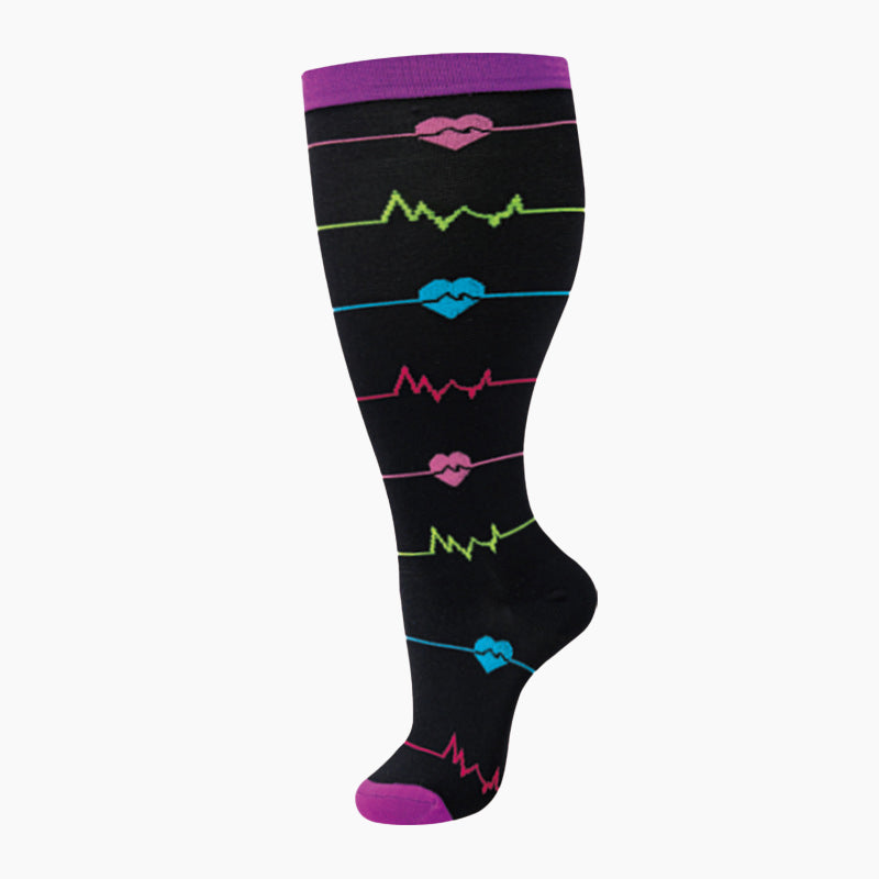 Plus-Size Compression Socks