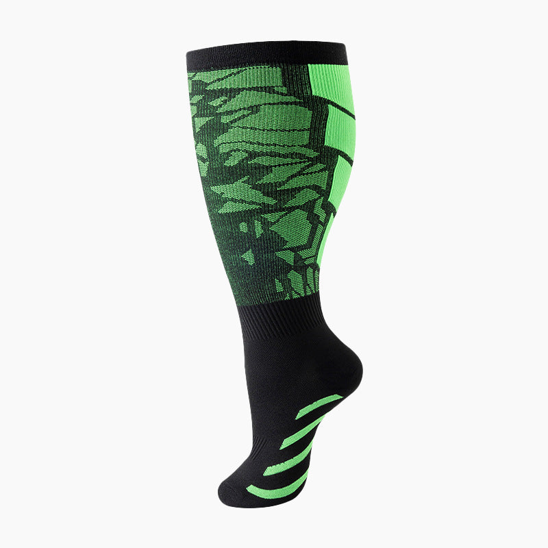 Plus-Size Compression Socks for Running and Fitness
