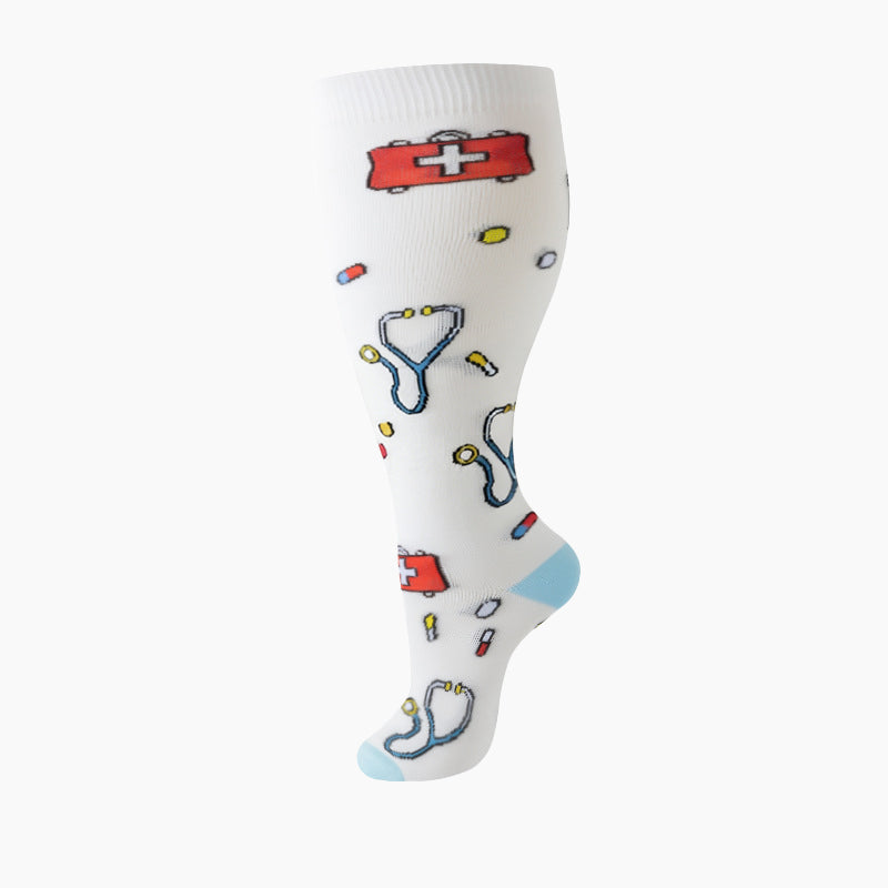 Plus-Size Compression Socks