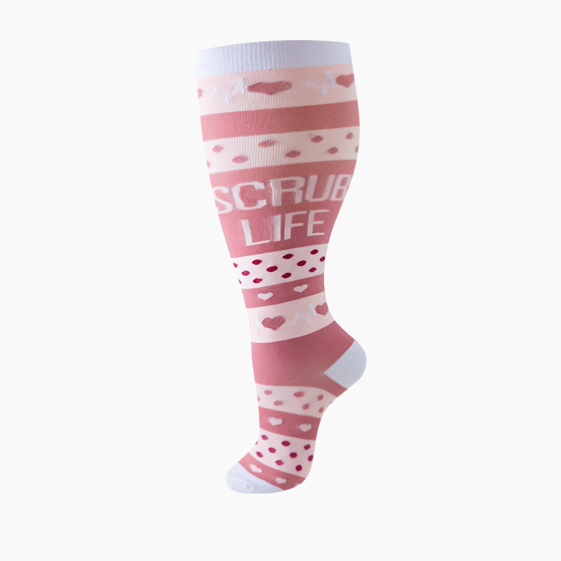 Plus-Size Compression Socks