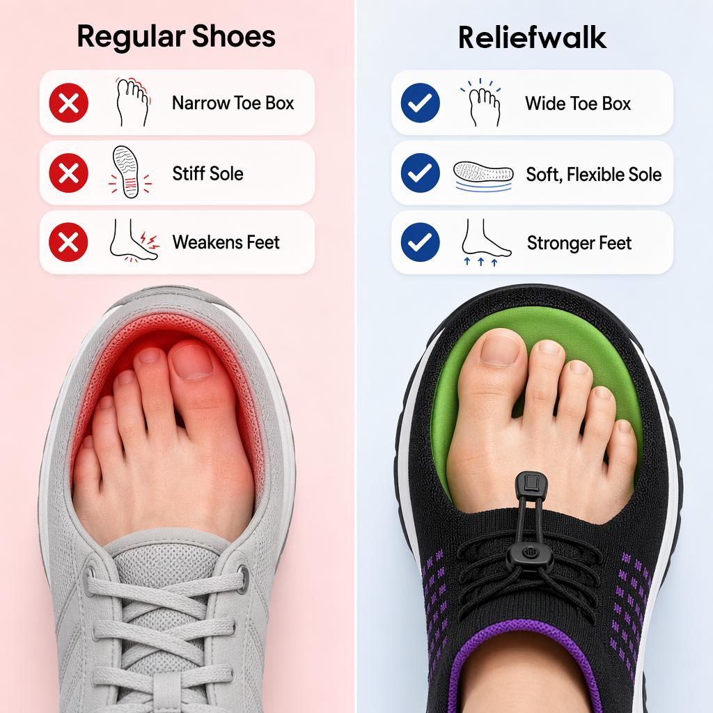 FlexKnit™ Pro Non-Slip Work Shoes for Standing All Day
