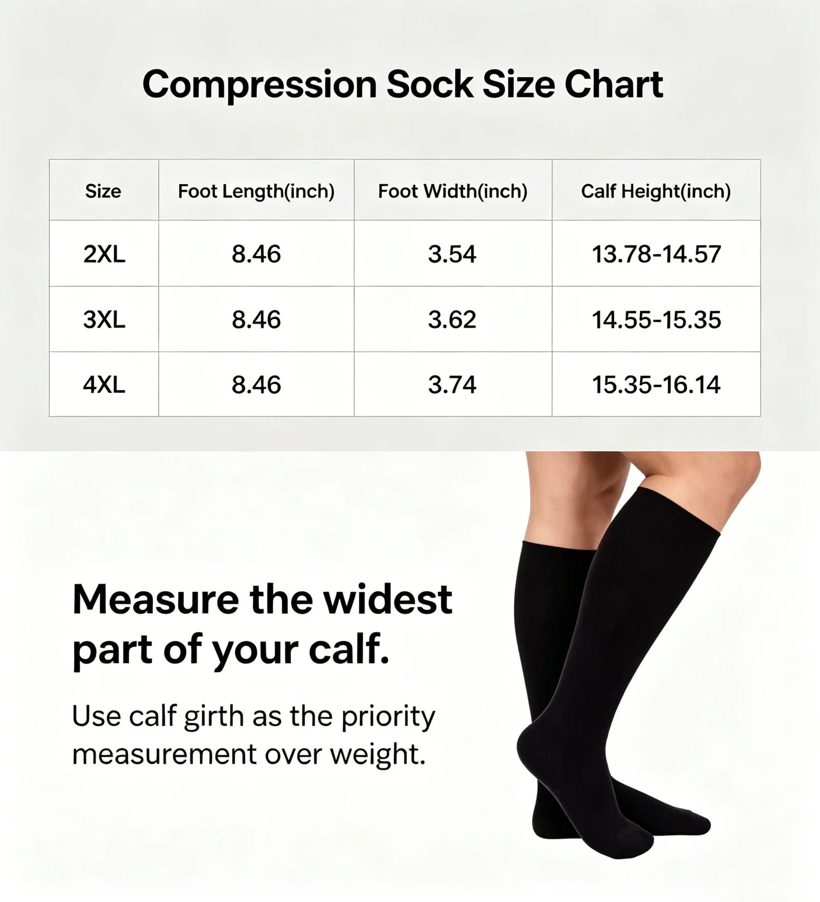 Wide Compression Socks